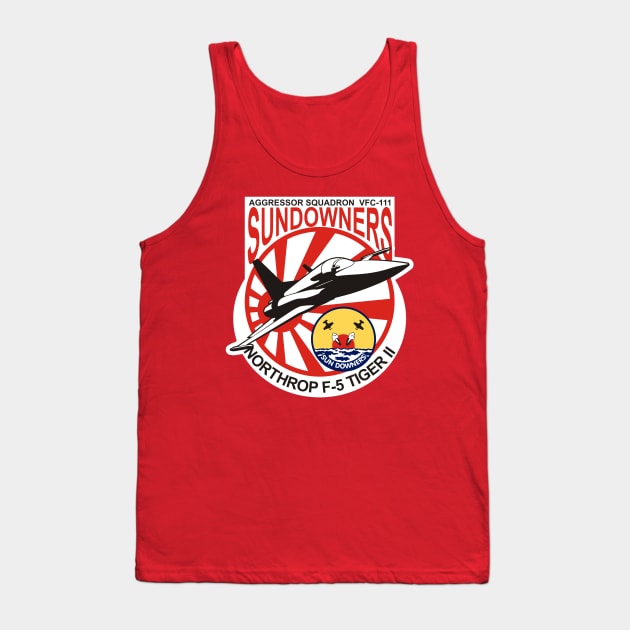 VFC-111 Sundowners Tank Top by MBK